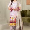 Cherry Jacquard Printed Lawn 3PC Suit