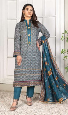 Desire by Pretty Robe 3PC Printed Lawn Suit Vol 2K25 – Unstitched Wholesale Lawn at Shahbaz Fabric Store
