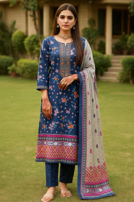 Ayra Chamki Digital Printed Lawn 3PC Suit – Wholesale Collection