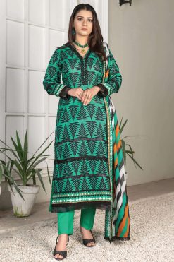 Desire by Pretty Robe 3PC Printed Lawn Suit Vol 2K25 – Unstitched Wholesale Lawn at Shahbaz Fabric Store