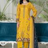 Azura by Lamisah Luxury Embroidered 3PC Lawn – Wholesale at Shahbaz Fabric Store