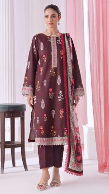 Al Zohaib 3PC Digital Printed Lawn Suit – Unstitched Wholesale Lawn Set at Shahbaz Fabric Store