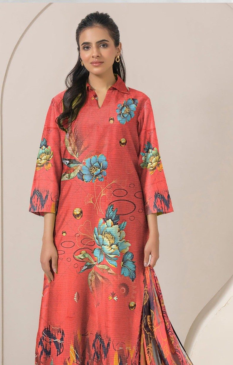 Heer Designer Bana Dora 3PC Printed Lawn Suit – Wholesale Lawn Collection