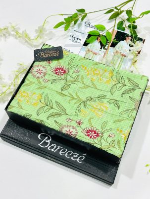 Bareeze Embroidered Luxury Lawn 3PC Suit – 70% OFF Clearance at Shahbaz Fabric Store