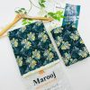 MAROOJ Bana Dora lawn suit with shirt and trouser – unstitched summer collection from Shahbaz Fabric Store