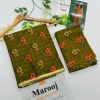 MAROOJ Bana Dora Lawn 2PC Wholesale Suits – Now at Shahbaz Fabric Store 5