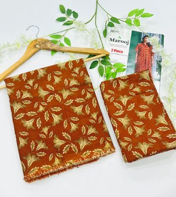 MAROOJ Bana Dora Lawn 2PC Wholesale Suits – Now at Shahbaz Fabric Store
