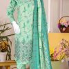 Sun Shine embroidered boring daman lawn suit with cutwork dupatta and plain trouser – wholesale collection Pakistan