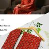 Blossom by Lala Linen Bana Dora 2PC Unstitched Suits – Wholesale Winter Collection at Shahbaz Fabric Store