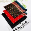 Hajra Viscose 3PC Unstitched Winter Suit – embroidered viscose shirt, plain trouser, and printed dupatta