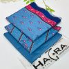 Hajra Viscose 3PC Unstitched Winter Suit – embroidered viscose shirt, plain trouser, and printed dupatta
