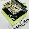 Hajra Viscose 3PC Unstitched Winter Suit – embroidered viscose shirt, plain trouser, and printed dupatta