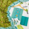 Gul Ahmed linen 3-piece unstitched suit with printed linen shirt, plain trouser and matching printed dupatta.