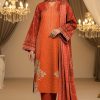 Zohra Motifz khaddar 3-piece unstitched winter suit with printed shirt, dyed trouser, and matching printed dupatta.