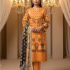Zohra Motifz khaddar 3-piece unstitched winter suit with printed shirt, dyed trouser, and matching printed dupatta.