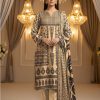 Zohra Motifz khaddar 3-piece unstitched winter suit with printed shirt, dyed trouser, and matching printed dupatta.
