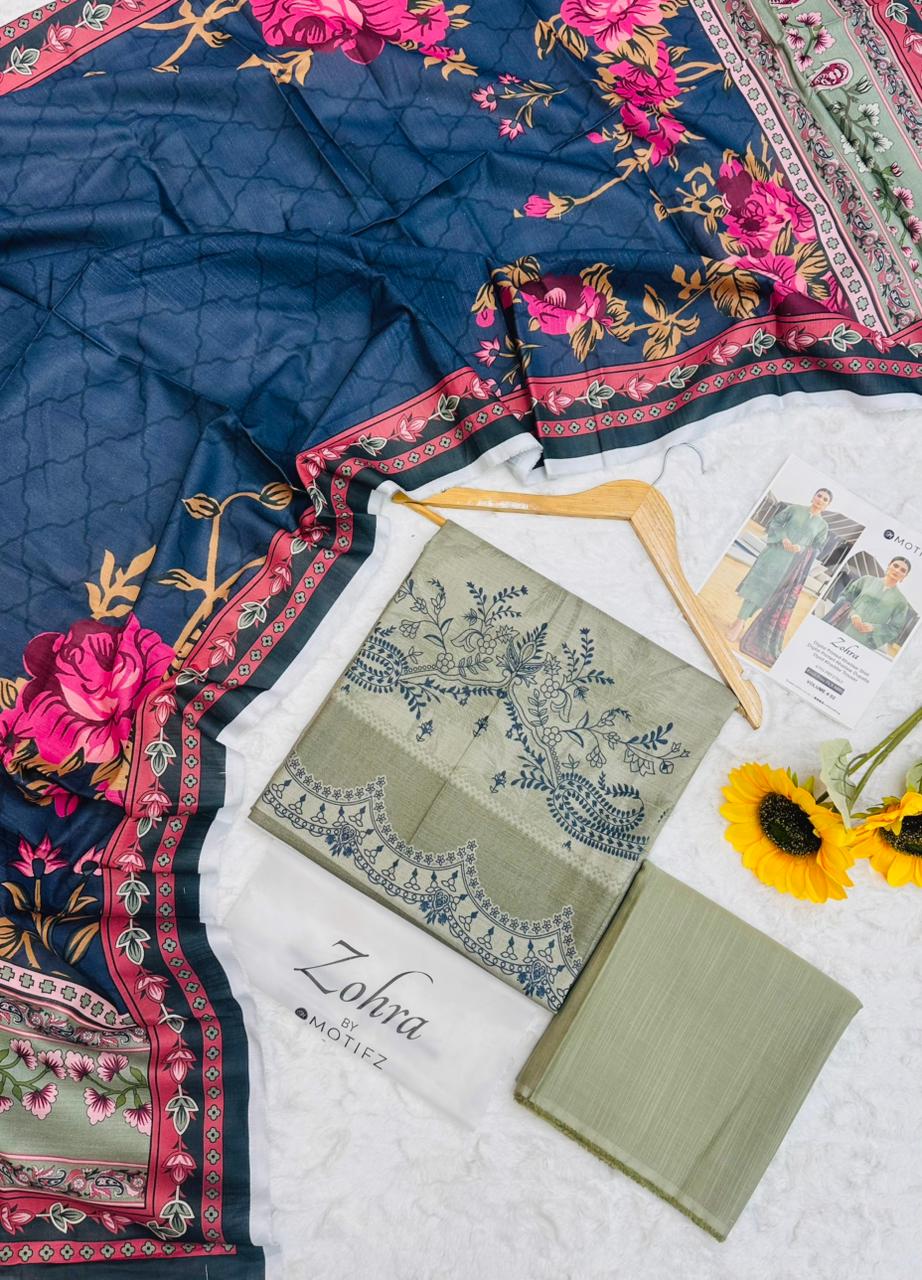 Motifz Khaddar Airjet 3-Piece Unstitched Suit – 8 Meter Winter Cutting Product Card