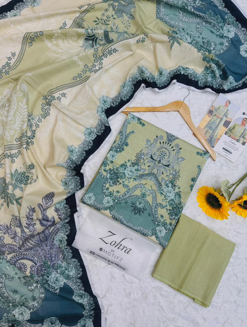 Motifz Khaddar Airjet 3-Piece Unstitched Suit – 8 Meter Winter Cutting Product Card