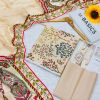 M.BASICS by MARIA•B printed lawn 3PC unstitched ladies suit with shirt trouser and dupatta factory price Pakistan