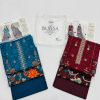 BURSA premium embroidered lawn 3PC unstitched suit with embroidered shirt trouser and dupatta Pakistan