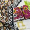 Mix brand lawn 3PC unstitched suit Nishat Khaadi Alkaram with shirt trouser and dupatta wholesale Pakistan