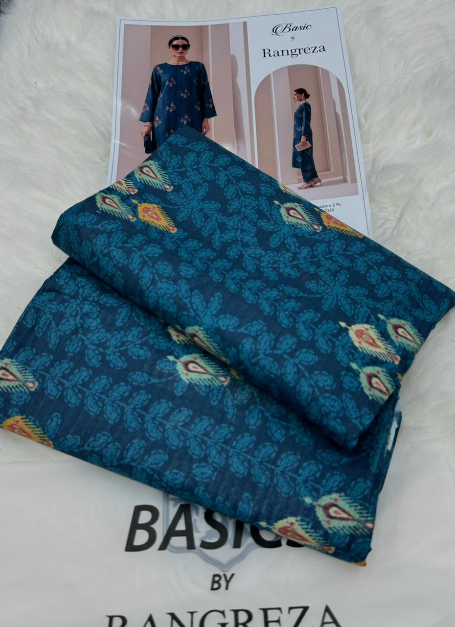 M Basic by Rang Reza – Premium Digital Printed 2PC | Wholesale Suits