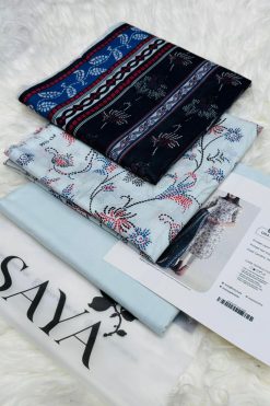 Saya Printed Lawn 3PC 2K26 | Unstitched Suit