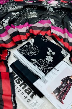 Original Nishat Lawn Unstitched 3PC Suit | Wholesale Suits