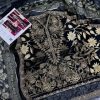 Bin Saeed Aneela Baroque Embroidered Lawn 3PC with Chiffon Dupatta