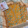 Bin Saeed Aneela Baroque Embroidered Lawn 3PC with Chiffon Dupatta