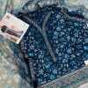 Bin Saeed Aneela Baroque Embroidered Lawn 3PC with Chiffon Dupatta