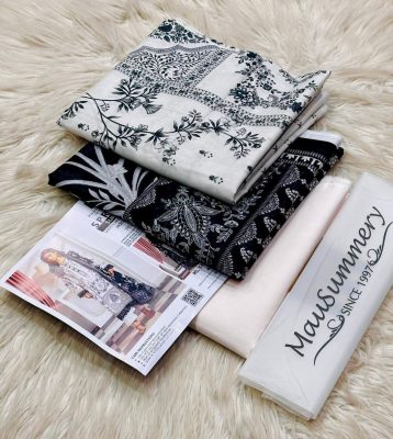 Mausummery Premium Spring Lawn 3PC – Vol 2