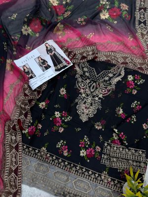 Mix Brands Luxury Lawn 3PC Hit Codes Unstitched Suit