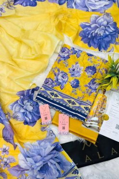 Lala Afreen Vol-1 Lawn 3PC | Wholesale Suit