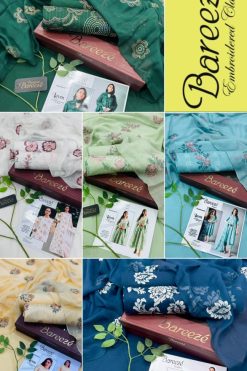 Bareeze Premium EMB 3PC Wholesale Suit