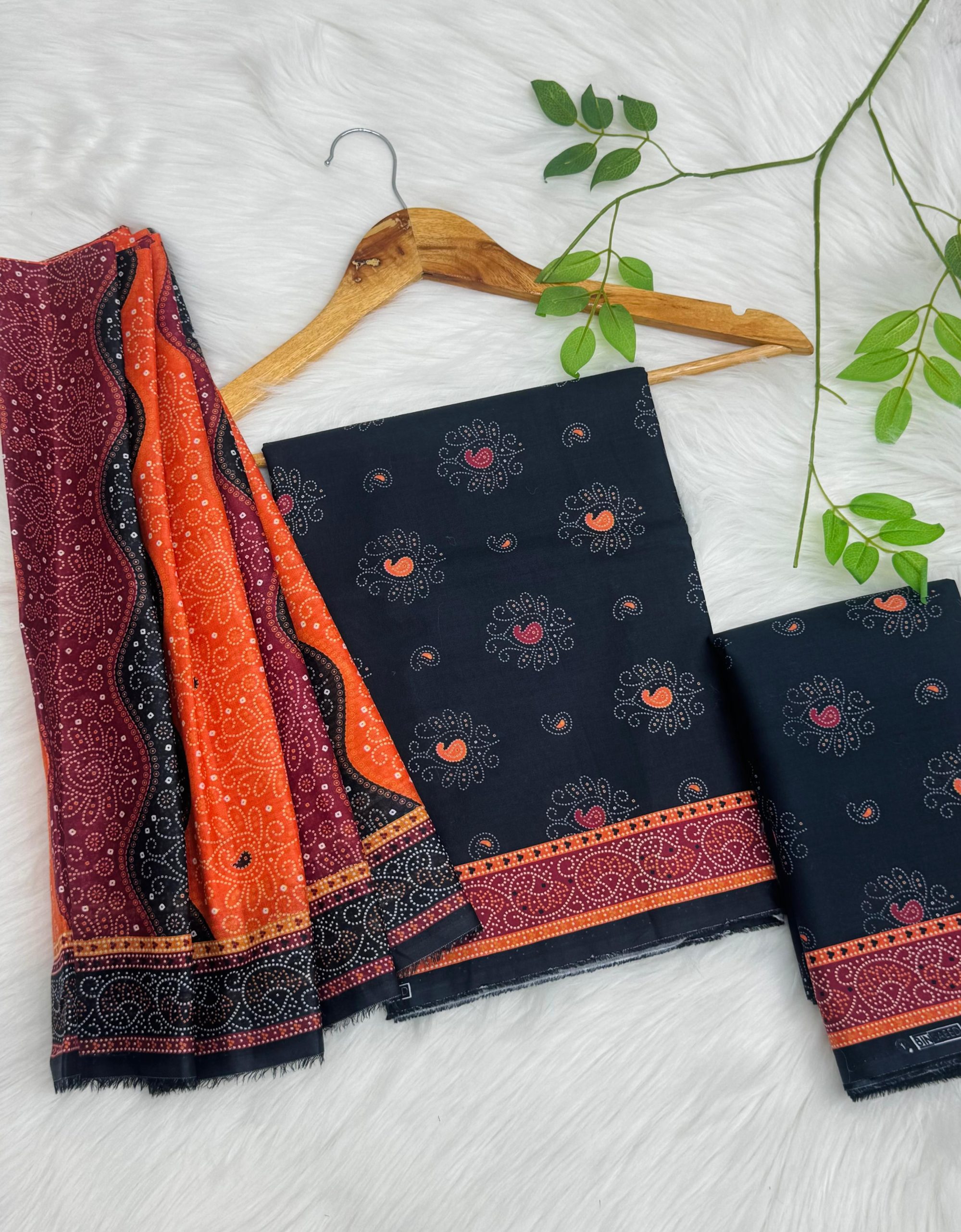Bin Saeed Premium Unstitched Lawn 3PC Wholesale Suit