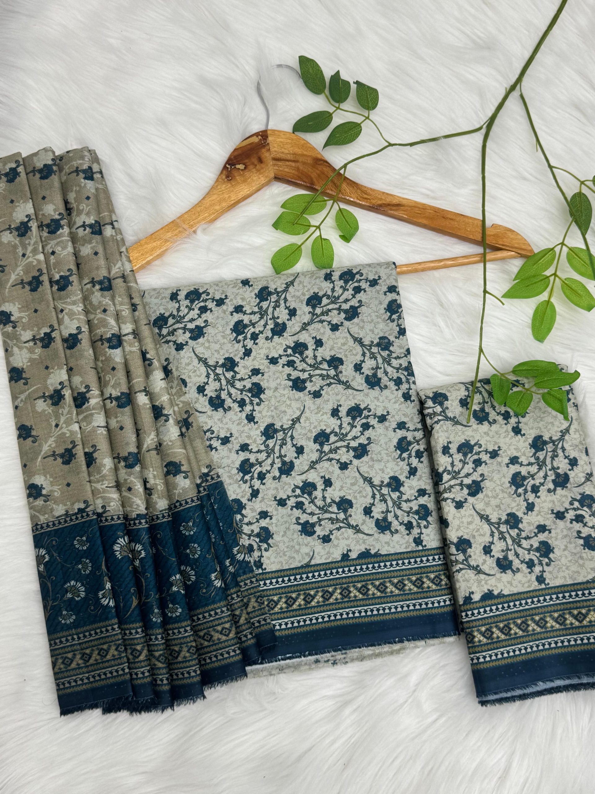 Bin Saeed Premium Unstitched Lawn 3PC Wholesale Suit