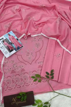 Elma by Lamisha Lux Emb Lawn 3PC Wholesale Suit