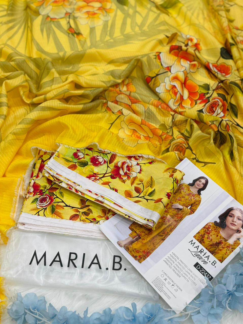 Maria.B Lawn 3PC Printed Wholesale Suit