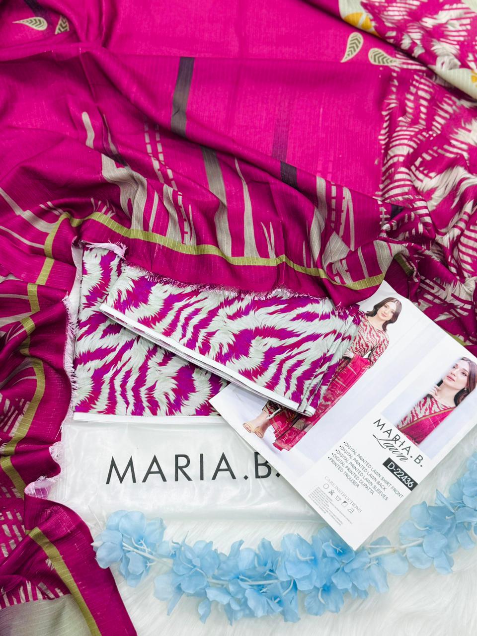 Maria.B Lawn 3PC Printed Wholesale Suit
