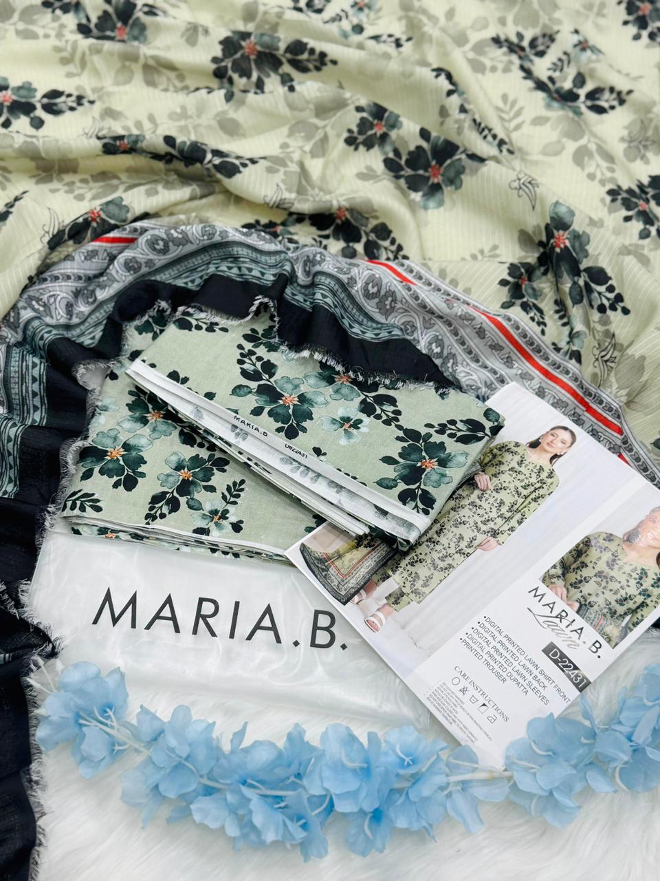 Maria.B Lawn 3PC Printed Wholesale Suit