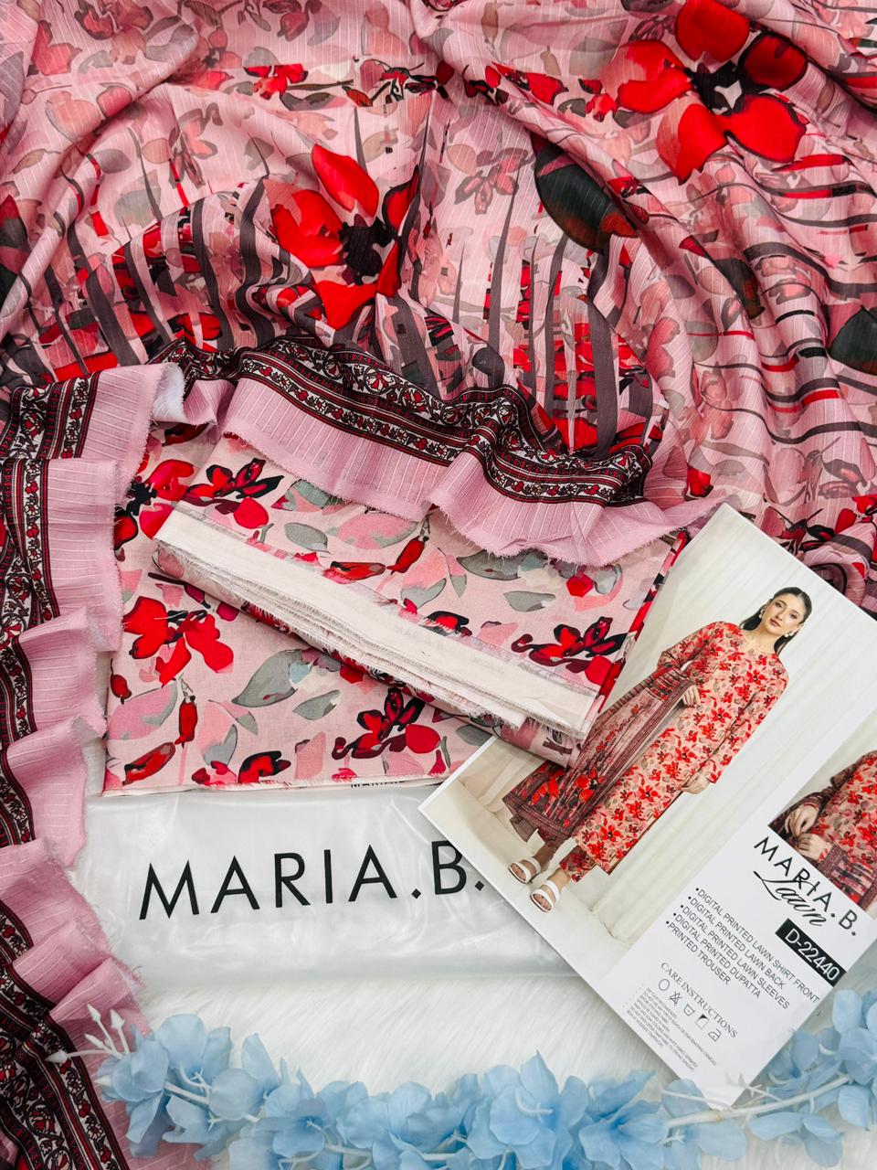 Maria.B Lawn 3PC Printed Wholesale Suit