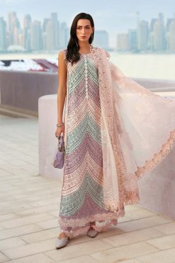 Maria.B Lux Emb Lawn 3PC Wholesale Suit