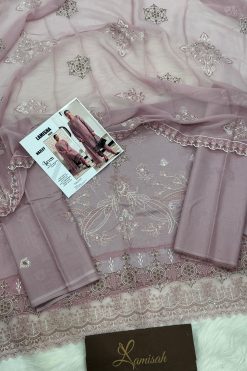Nazley by Lamisha Lux Emb Lawn 3PC Wholesale Suit