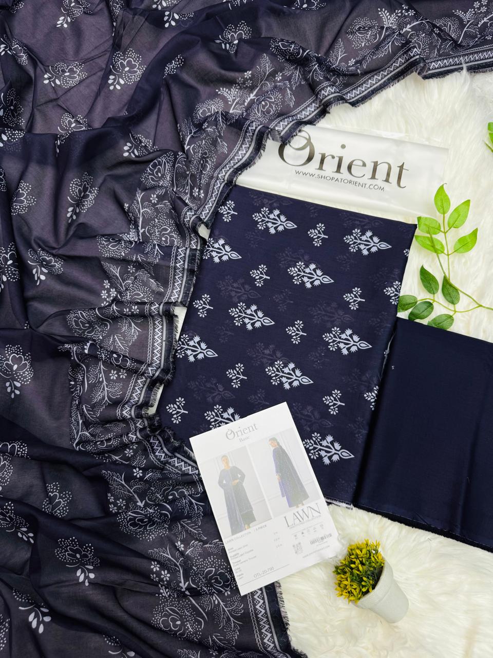 Orient Original Lawn 3PC Printed Wholesale Suit