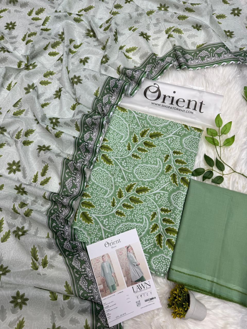 Orient Original Lawn 3PC Printed Wholesale Suit