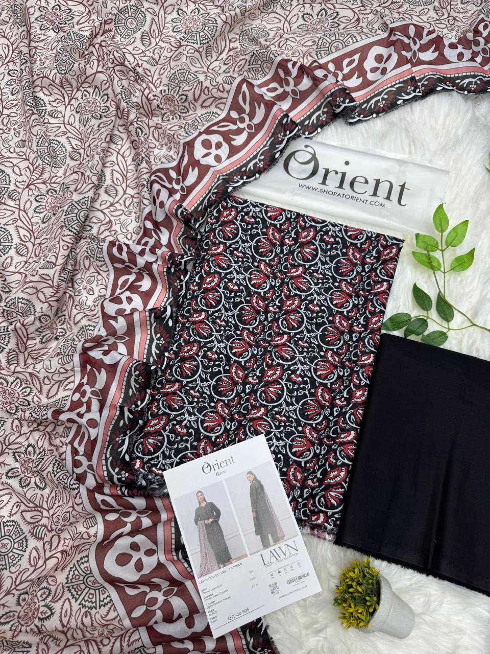 Orient Original Lawn 3PC Printed Wholesale Suit