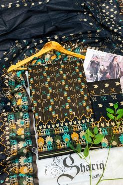 Nilofer Manan by Shariq Textile Lawn 3PC Wholesale Suit