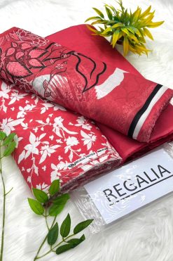 Regalia Unstitched Lawn 3PC Printed Airjet Wholesale Suit