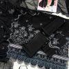 Niwana Black by Orient Lux Emb Lawn 3PC Wholesale Suit